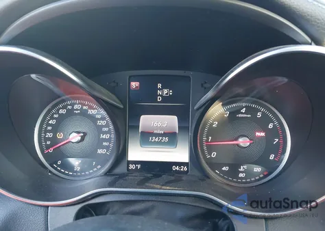 2015 Mercedes-Benz C 300 Sport 4Matic z USA, uszkodzony, nr VIN 55SWF4KBXFU037693